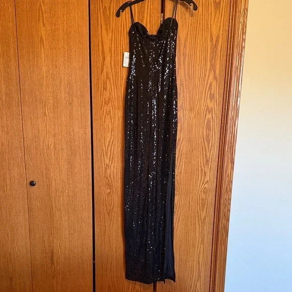 Windsor Black Sequin Dress - Picture 5 of 5